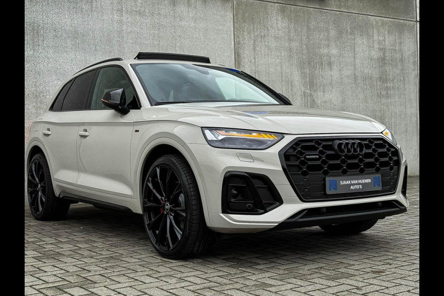 Audi Q5 55TFSI e 367PK Quattro Competition S Edition S-Line 1é Eig! Audi Exclusive|Pano|Luchtvering|S-Kuipstoelen|HD Matrix|Carbon