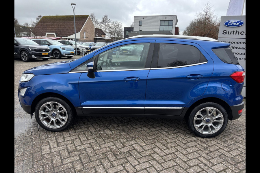 Ford EcoSport 1.0 EcoBoost Titanium 125pk | Trekhaak | Winter Pack | Navigatie | Camera | 17 inch | Dodehoeksensoren
