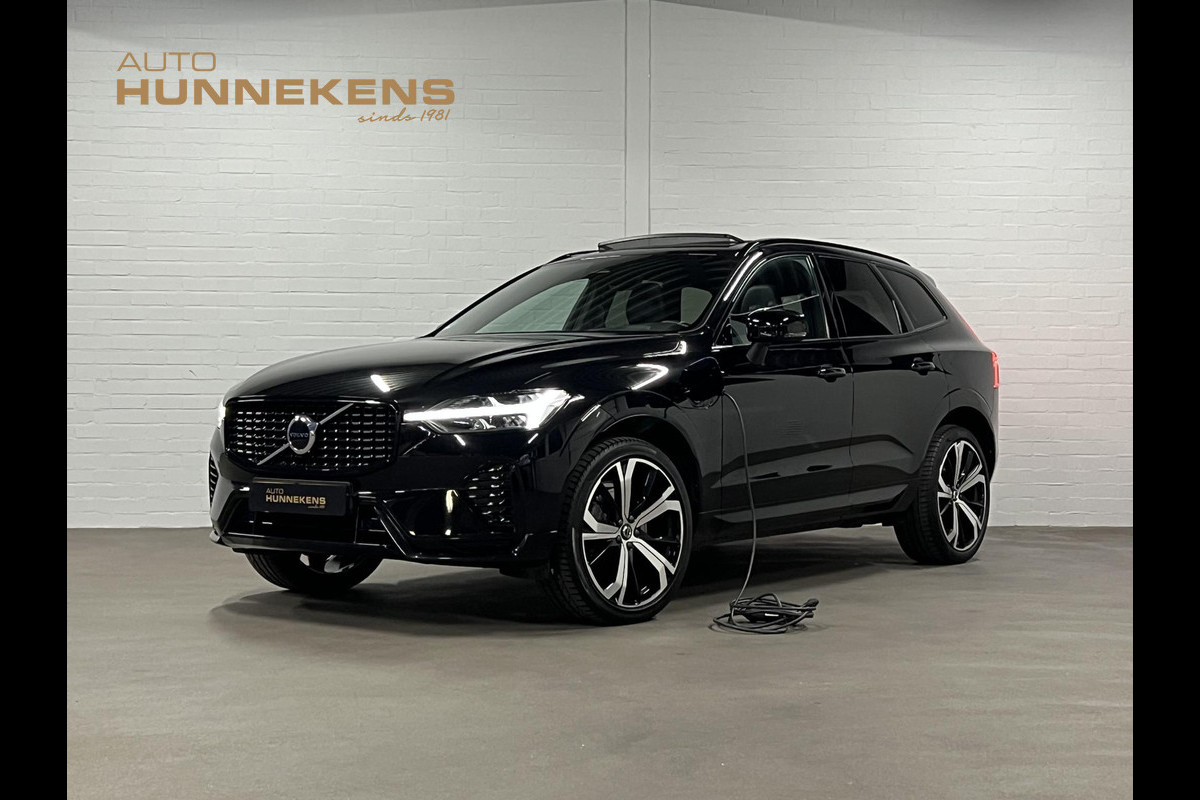 Volvo XC60 2.0 T6 Plug-in hybrid AWD Plus Dark Trekhaak | Open dak | Adapt. Cruise | Stoel-/stuurverwarming | Memory | Leder | Carplay