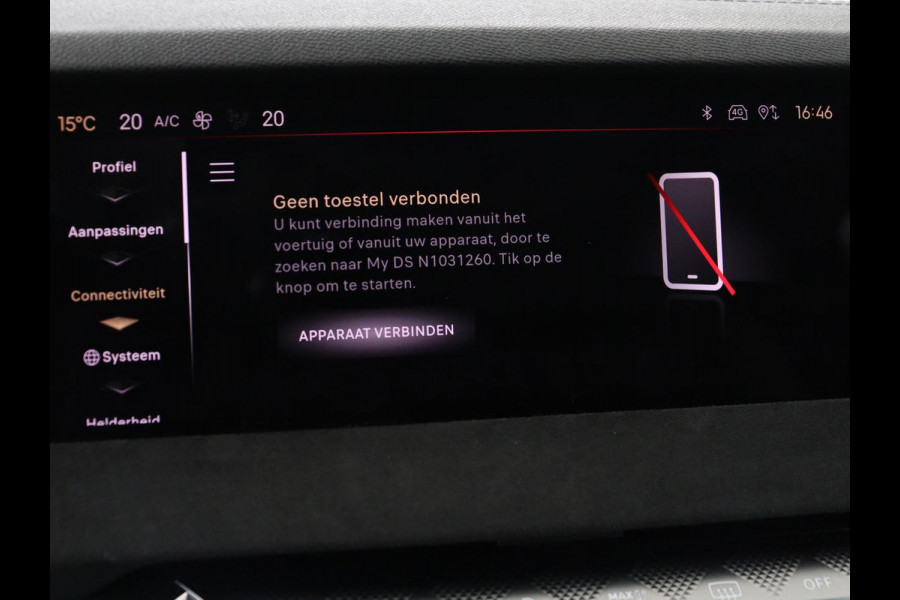 DS DS 4 1.6 PHEV 225 Étoile | Leder | Trekhaak | Matrix LED | Head-Up | Camera | Carplay | Navigatie | Adaptive cruise | Keyless | Alcantara | Plug In