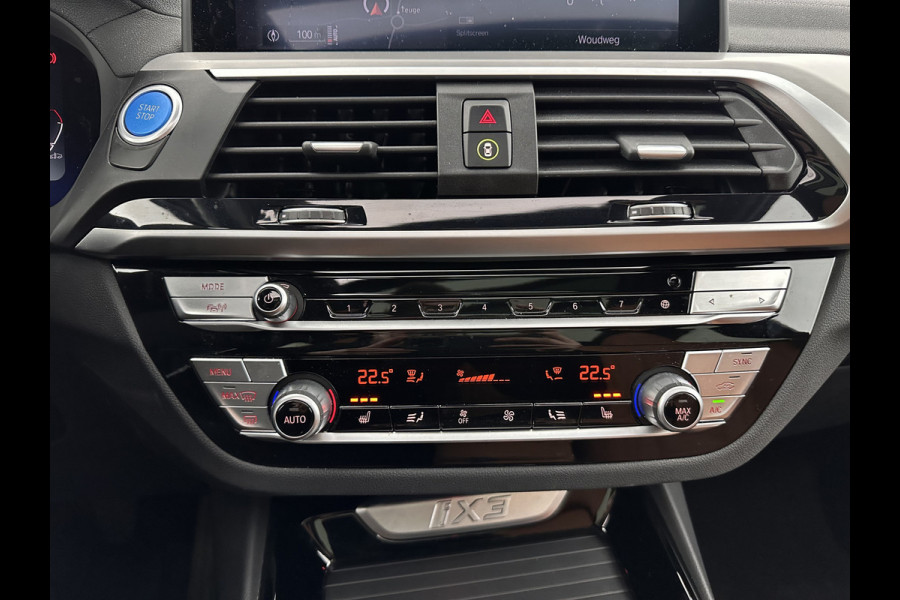 BMW iX3 High Executive 80 kWh [ 3-Fase-11kW ] {SOH-96%} (INCL-BTW) Aut. *PANO | LEATHER | HARMAN/KARDON | FULL-LED | BLINDSPOT | MEMORY-PACK | DIGI-COCKPIT | HEATED-SPORTSEATS | KEYLESS | TOPVIEW | DAB+ | NAVI-FULLMAP | HEAD-UP | PRIVACY-GLASS |