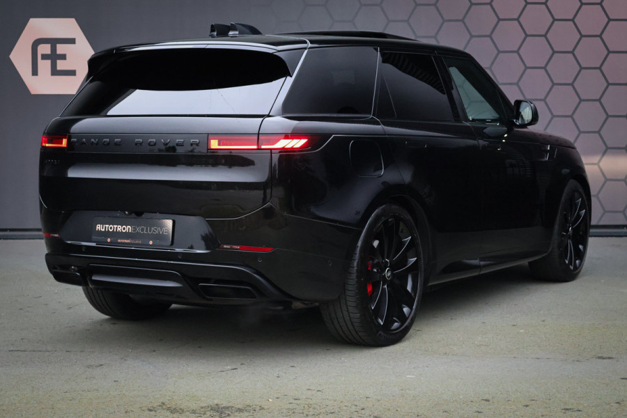 Land Rover Range Rover Sport P510e First Edition | ADAPTIVE CRUISE | STOELVERWARMING & VERKOELING | MASSAGE | CARBON INTERIEUR | 360 CAMERA | SUEDE HEMEL | T
