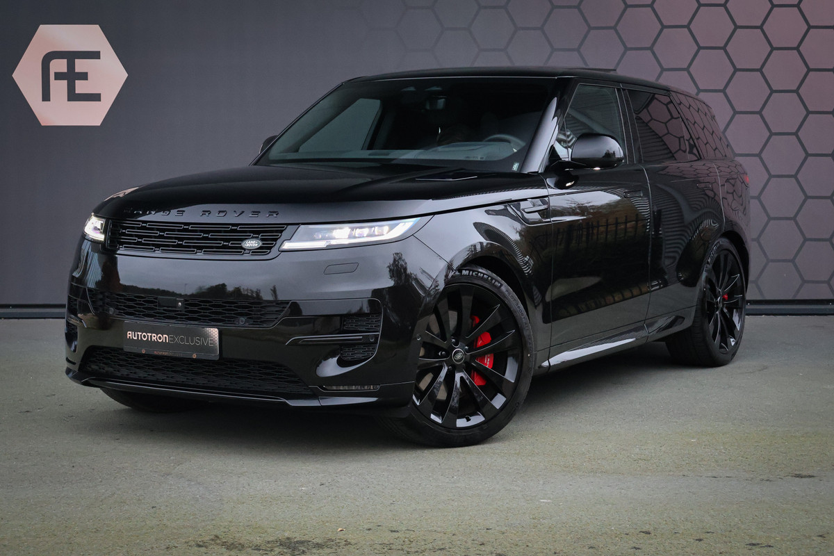 Land Rover Range Rover Sport P510e First Edition | ADAPTIVE CRUISE | STOELVERWARMING & VERKOELING | MASSAGE | CARBON INTERIEUR | 360 CAMERA | SUEDE HEMEL | T
