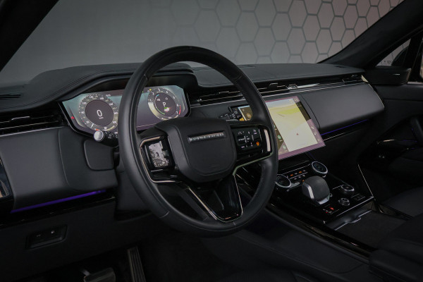 Land Rover Range Rover Sport P510e First Edition | ADAPTIVE CRUISE | STOELVERWARMING & VERKOELING | MASSAGE | CARBON INTERIEUR | 360 CAMERA | SUEDE HEMEL | T