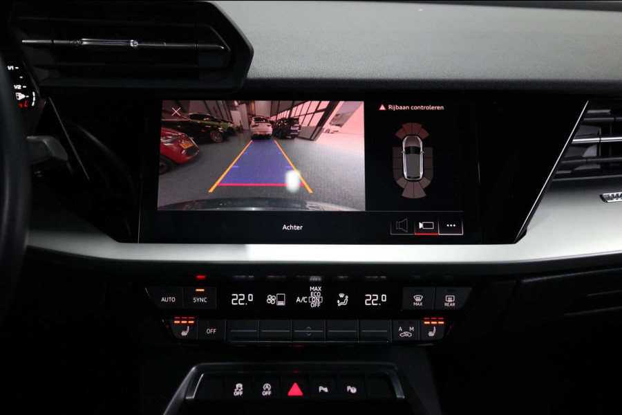 Audi A3 Sportback 35 TFSI S edition S-LINE/LED/VIRTUAL/PANO/HALF LEDER+S.VERWARMING/LMV/CAM/LINE/ACC/ECC/12 MDN GARANTIE!