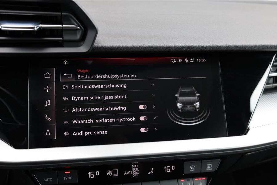 Audi A3 Sportback 35 TFSI S edition S-LINE/LED/VIRTUAL/PANO/HALF LEDER+S.VERWARMING/LMV/CAM/LINE/ACC/ECC/12 MDN GARANTIE!