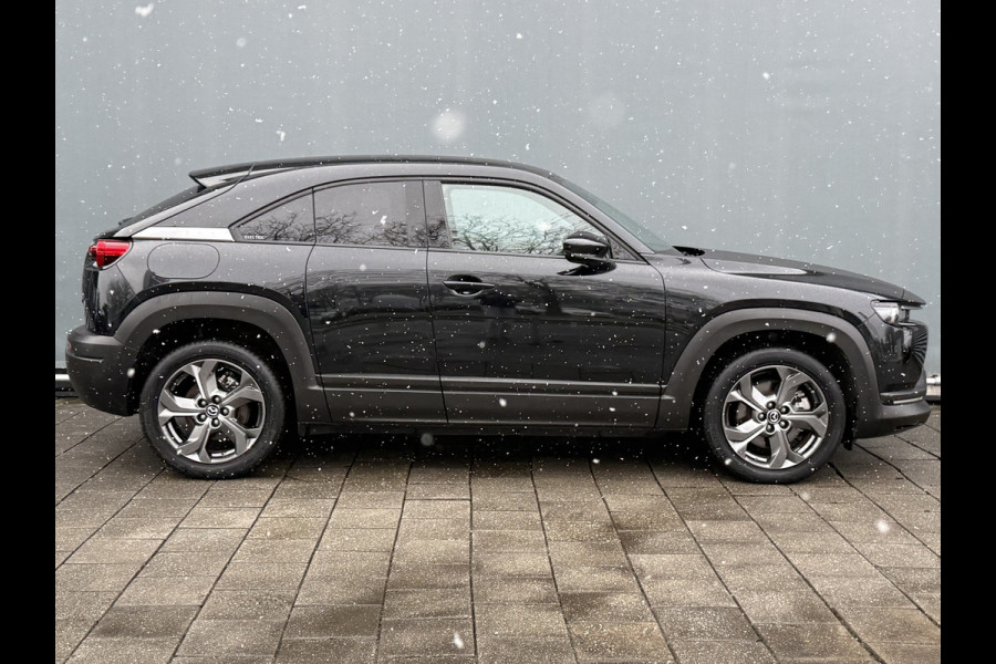 Mazda MX-30 BWJ 12-2020 |SOH93.2% e-SkyActiv 145 First Edition 36 kWh | LEDER/STOF | STOELVERW | NAVI | CAMERA | CARPLAY |
