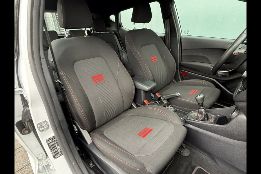 Ford Fiesta BWJ 11-2022 | 1.0T 126PK Hybrid ST-Line | CLIMA | NAVI | SPOILERKIT | CRUISE | SPORTSTOELEN | CARPLAY |