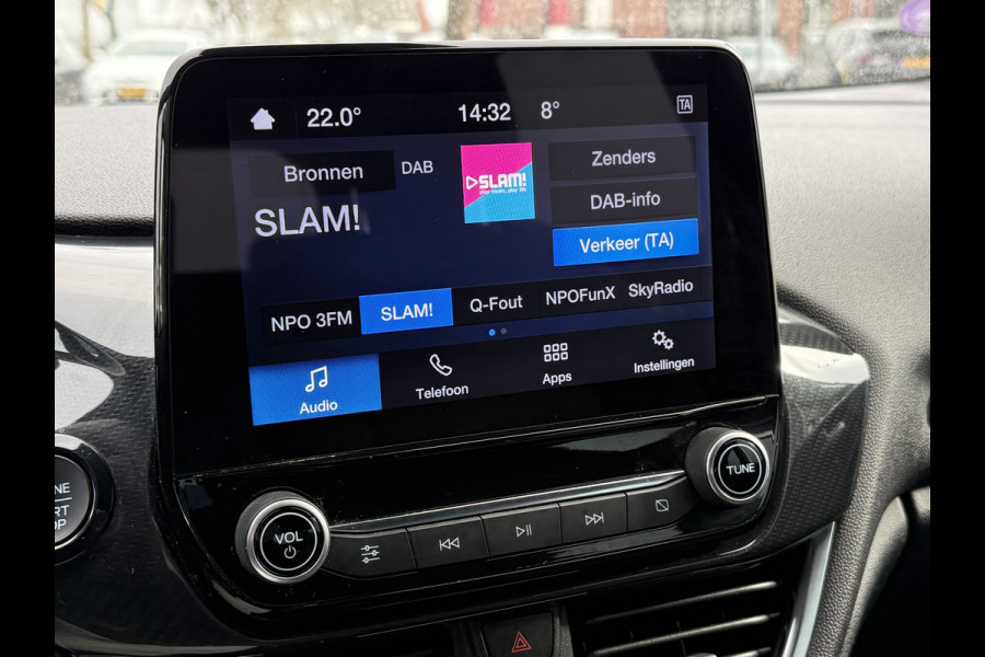 Ford Fiesta BWJ 11-2022 | 1.0T 126PK Hybrid ST-Line | CLIMA | NAVI | SPOILERKIT | CRUISE | SPORTSTOELEN | CARPLAY |