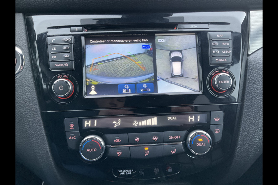 Nissan QASHQAI 1.2 Tekna + 360°Cam Leder Stoelverw. Pano.dak BOSE