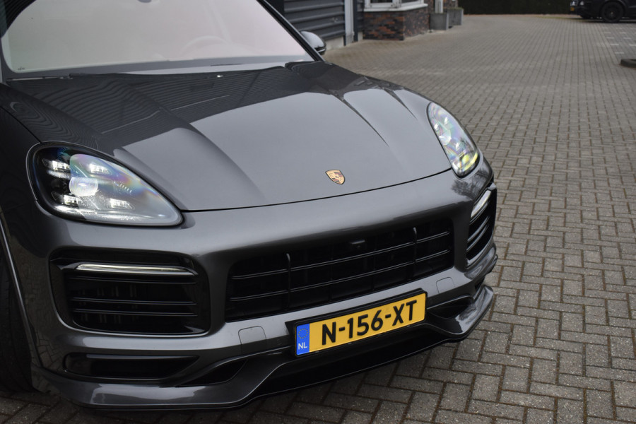 Porsche Cayenne Coupé 3.0 E-Hybrid 462pk SportDesign Techart | Pano | ACC | 22'' Wielen | PDLS+ Matrix | Alcantara dakhemel | Matrix PDLS+ |