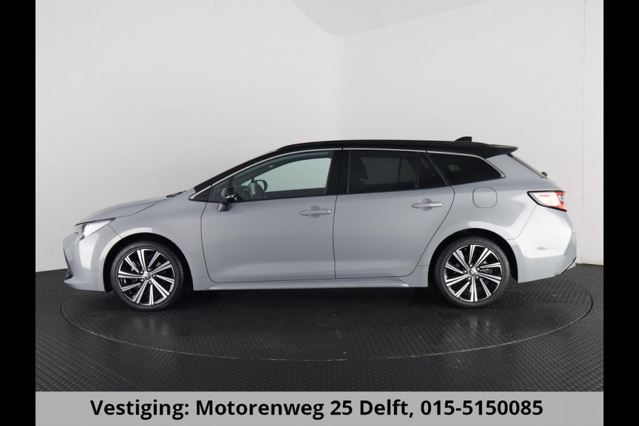 Toyota Corolla Touring Sports 1.8 HYBRIDE BUSINESS PLUS 1e EIG GARANTIE 2033 BI-TONE. TREKHAAK.HALF LEDER. PARKEERSENSOREN . NAVIGATIE .APPLE/ANDROID