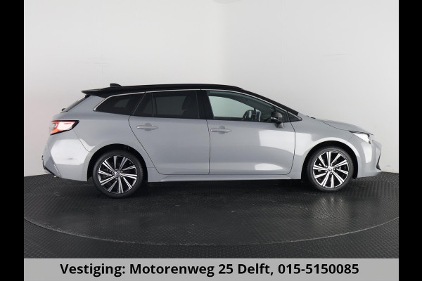 Toyota Corolla Touring Sports 1.8 HYBRIDE BUSINESS PLUS 1e EIG GARANTIE 2033 BI-TONE. TREKHAAK.HALF LEDER. PARKEERSENSOREN . NAVIGATIE .APPLE/ANDROID