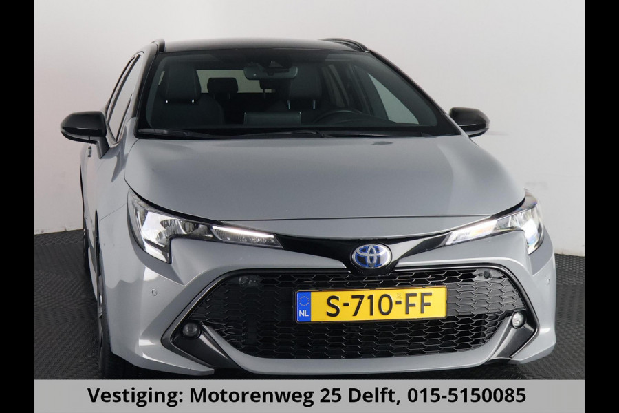 Toyota Corolla Touring Sports 1.8 HYBRIDE BUSINESS PLUS 1e EIG GARANTIE 2033 BI-TONE. TREKHAAK.HALF LEDER. PARKEERSENSOREN . NAVIGATIE .APPLE/ANDROID