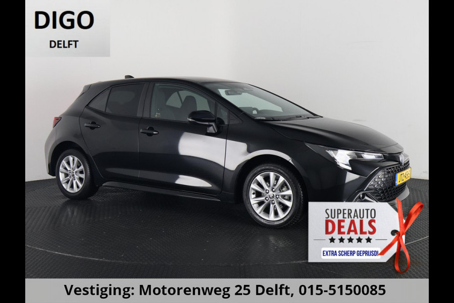 Toyota Corolla HYBRID 140 BUSINESS BLACK ED. GARANTIE 5-2035* 15.000 KM!!! STOEL -EN STUURVERWARMNG . CAMERA . KEYLESS START/STOP . APPLE CARPLAY & ANDROID AUTO