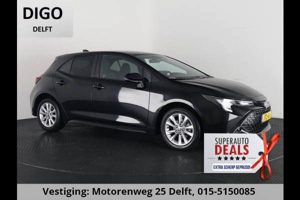 Toyota Corolla HYBRID 140 BUSINESS BLACK ED. GARANTIE 5-2035* 15.000 KM!!! STOEL -EN STUURVERWARMNG . CAMERA . KEYLESS START/STOP . APPLE CARPLAY & ANDROID AUTO
