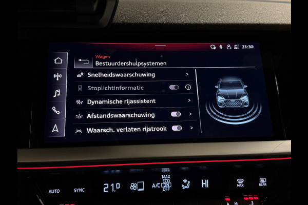 Audi RS3 Limousine 2.5 TFSI RS 3 quattro|PANO|MASSAGE|B&O|ACC|MEMORY|CARPLAY|DEALER ONDERHOUDEN|KEMORA GREY|400PK|BOMVOL!