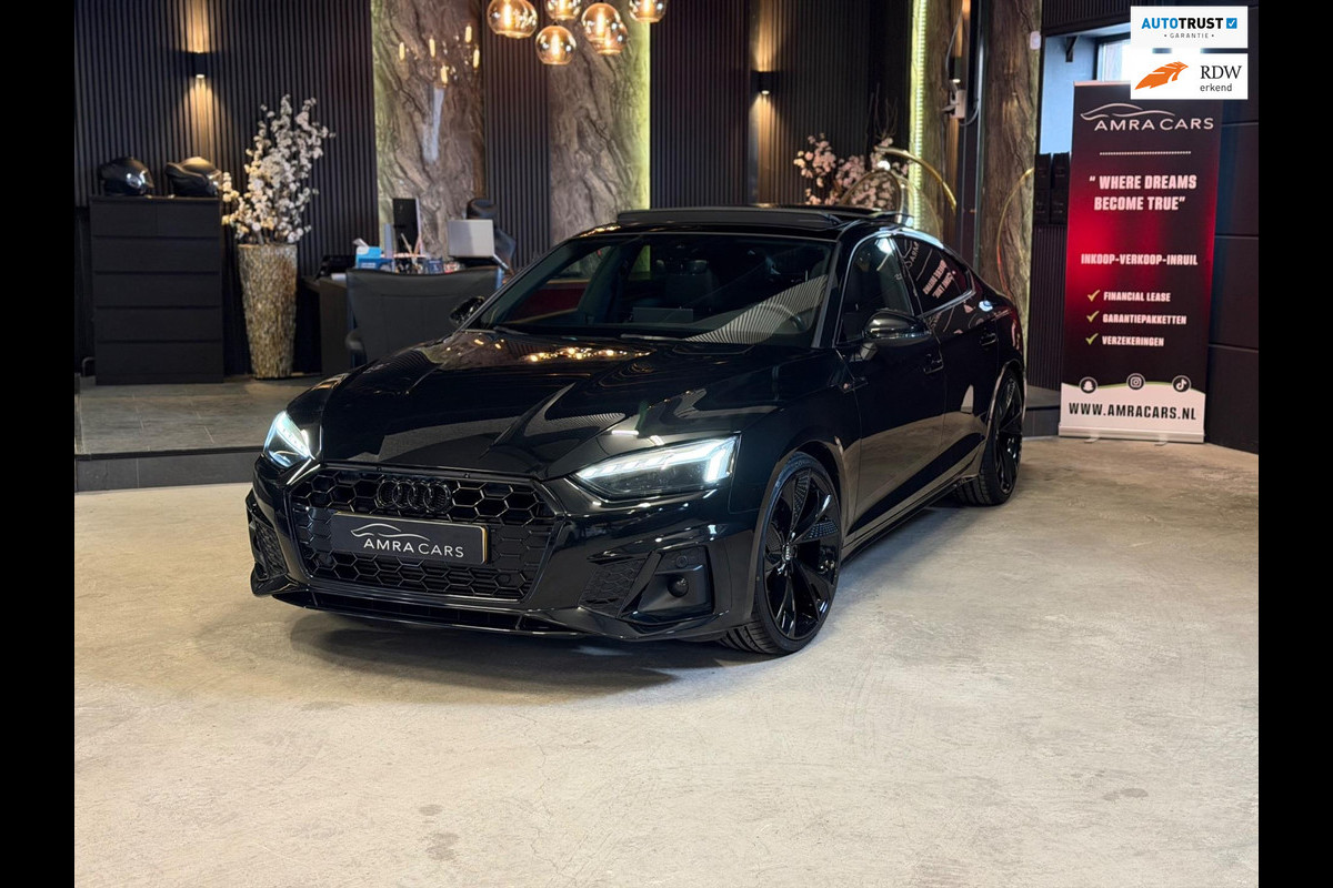 Audi A5 Sportback 40 TFSI 3X S-Line|PANO|BOMVOL!