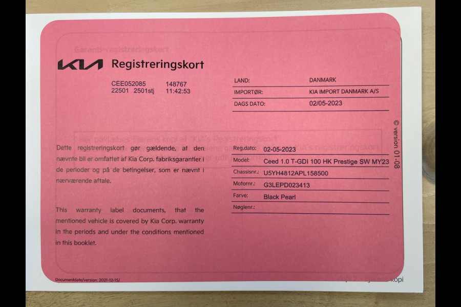 Kia Ceed Sportswagon 1.0 T-GDi DynamicLine|APPLE CARPLAY|ANDROID AUTO|STOEL+STUURVERW|CAMERA|CRUISE,CLIMATE CTRL|1E EIG.|INCL.BTW|