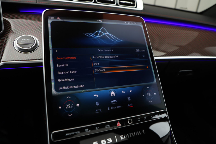 Mercedes-Benz S-Klasse AMG 63 S E Performance Lang | 802PK | Head-up | Entertainment | Massage | Carbon | 4W-Sturing | Luchtvering | Digital-light | 20