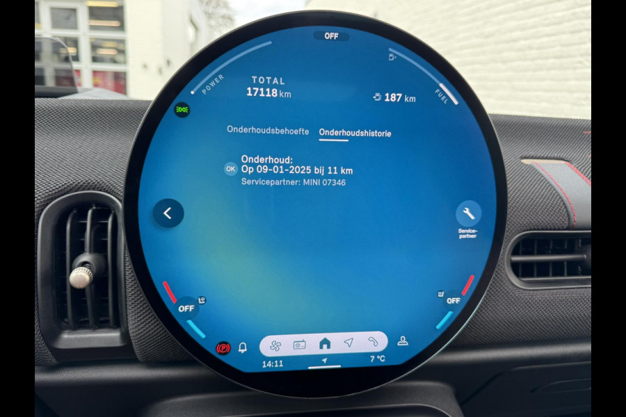 MINI Mini 2.0 JCW John Cooper Works XL Adaptive cruise Climate Cruise Pano 360 camera Navi Apple / Android Stoel-/stuurverwarming