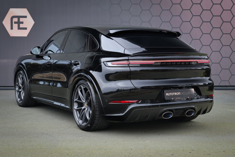 Porsche Cayenne Coupé Turbo E-Hybrid met GT Pakket | KERAMISCH | 360 CAMERA | STOELVERWARMING | STUURVERWARMING | CARBON IN & EXTERIEUR | SUEDE HEMEL