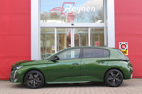 Peugeot 308 1.6 Plug-in Hybrid 225PK GT | ELEKTRISCH BEDIENBARE BESTUURDERSSTOEL MET GEHEUGENFUNCTIE | VOORSTOELEN MET VERWARMING EN MASSAGE FUNCTIE | 360° CAMERA | PARKEERSENSOREN VOOR + ACHTER | NAVIGATIE | DRAADLOZE APPLE CARPLAY/ANDROID AUTO | DAB+ RADIO | DODEHOEK DETECTIE | ADAPTIVE CRUISE CONTROL | KEYLESS ENTRY/START | 18" LICHTEMETALEN VELGEN |