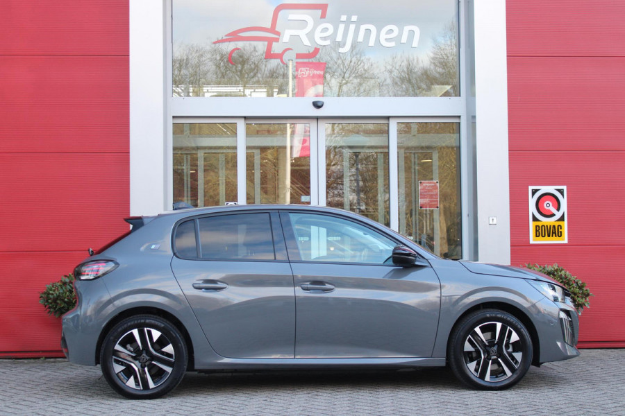 Peugeot e-208 EV ALLURE 156PK 51 kWh | WARMTEPOMP | 3-FASE! | NAVIGATIE | DRAADLOZE APPLE CARPLAY/ANDROID AUTO | DODEHOEK DETECTIE | CAMERA VOOR + ACHTER | ADAPTIVE CRUISE CONTROL | CLIMATE CONTROL |