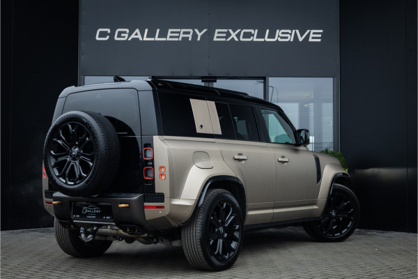 Land Rover Defender 110 4.4 P635 Octa - Petra Copper | BTW | Panorama | Meridian | Luchtvering | Trekhaak