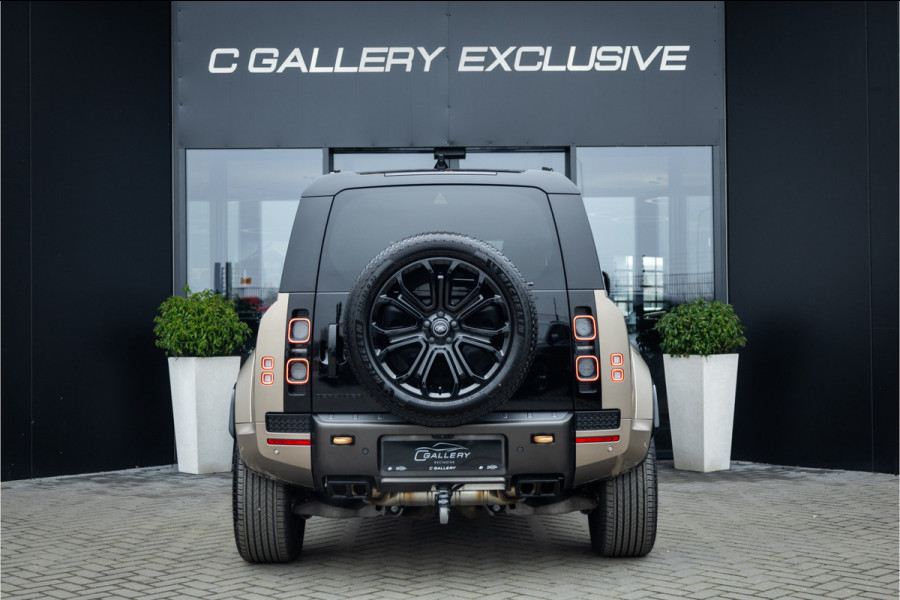 Land Rover Defender 110 4.4 P635 Octa - Petra Copper | BTW | Panorama | Meridian | Luchtvering | Trekhaak