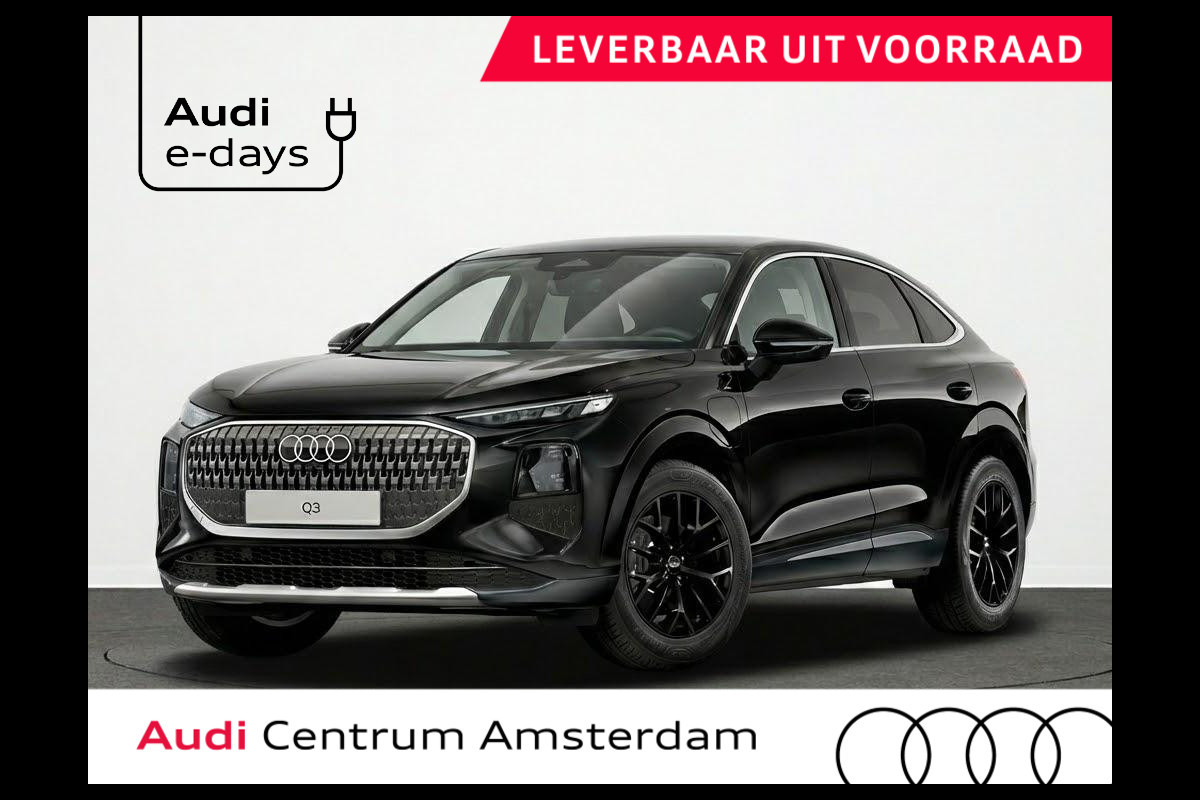 Audi Q3 Sportback Advanced edition e-hybrid 272 pk | Techniek pakket | Ambiente verlichting | Bagagenet | Privacy glas |