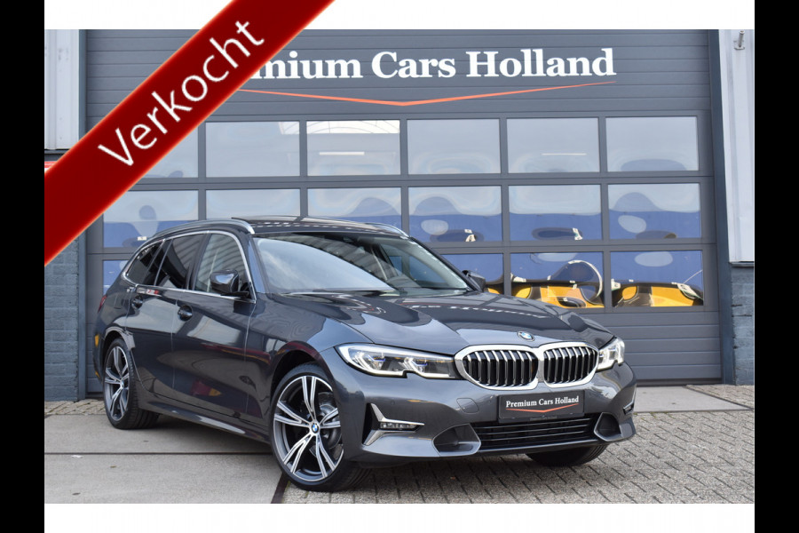 BMW 3 Serie Touring 330e xDrive 292 Pk Pano Navi Keyless Vol Leder Bruin Laser Koplampen 19 Inch