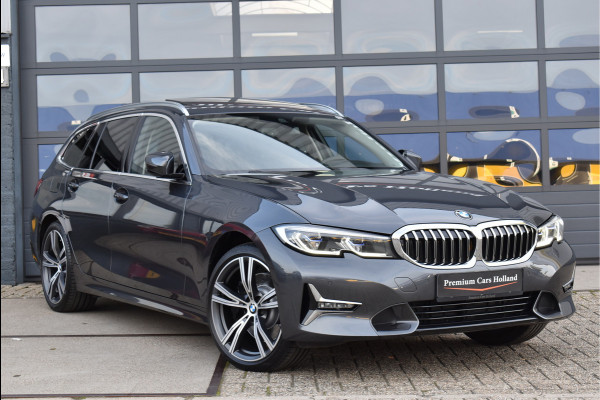 BMW 3 Serie Touring 330e xDrive 292 Pk Pano Navi Keyless Vol Leder Bruin Laser Koplampen 19 Inch
