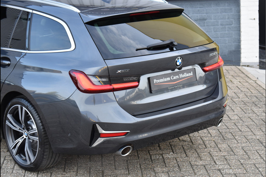 BMW 3 Serie Touring 330e xDrive 292 Pk Pano Navi Keyless Vol Leder Bruin Laser Koplampen 19 Inch