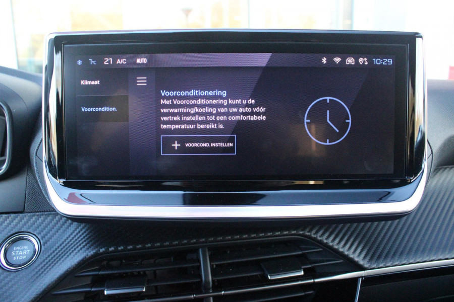 Peugeot e-208 EV ALLURE 156PK 51 kWh | WARMTEPOMP | 3-FASE! | NAVIGATIE | DRAADLOZE APPLE CARPLAY/ANDROID AUTO | DODEHOEK DETECTIE | CAMERA VOOR + ACHTER | ADAPTIVE CRUISE CONTROL | CLIMATE CONTROL |