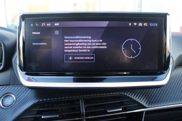 Peugeot e-208 EV ALLURE 156PK 51 kWh | WARMTEPOMP | 3-FASE! | NAVIGATIE | DRAADLOZE APPLE CARPLAY/ANDROID AUTO | DODEHOEK DETECTIE | CAMERA VOOR + ACHTER | ADAPTIVE CRUISE CONTROL | CLIMATE CONTROL |