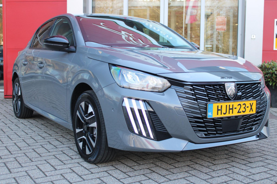 Peugeot e-208 EV ALLURE 156PK 51 kWh | WARMTEPOMP | 3-FASE! | NAVIGATIE | DRAADLOZE APPLE CARPLAY/ANDROID AUTO | DODEHOEK DETECTIE | CAMERA VOOR + ACHTER | ADAPTIVE CRUISE CONTROL | CLIMATE CONTROL |