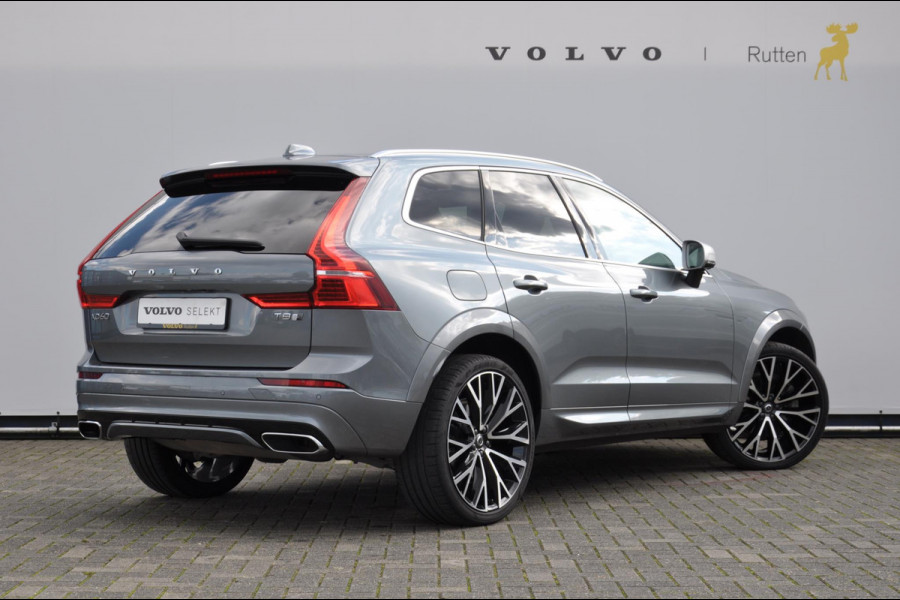 Volvo XC60 T8 390PK Automaat Recharge AWD R-Design / Adaptieve cruise control/ BLIS/ Panoramadak/ Trekhaak/ Head up display/ 360 camera/ Parkeersensoren/ Stoel en stuurwielverwarming