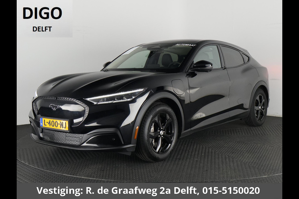 Ford Mustang Mach-E Black Edition RWD 75 kWh | SOH 93% | Bang&Olufsen Audio | 360° camera | Stuur-/Stoelverwarming | Dodehoek detectie