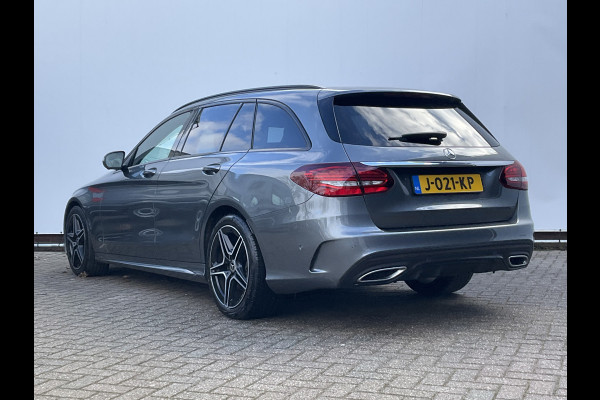 Mercedes-Benz C-Klasse 200 184pk Aut9 Solution + AMG 360°Cam Leder Carplay Business