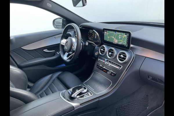 Mercedes-Benz C-Klasse 200 184pk Aut9 Solution + AMG 360°Cam Leder Carplay Business
