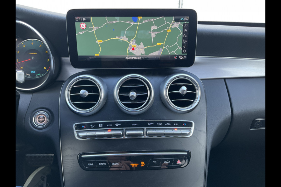 Mercedes-Benz C-Klasse 200 184pk Aut9 Solution + AMG 360°Cam Leder Carplay Business