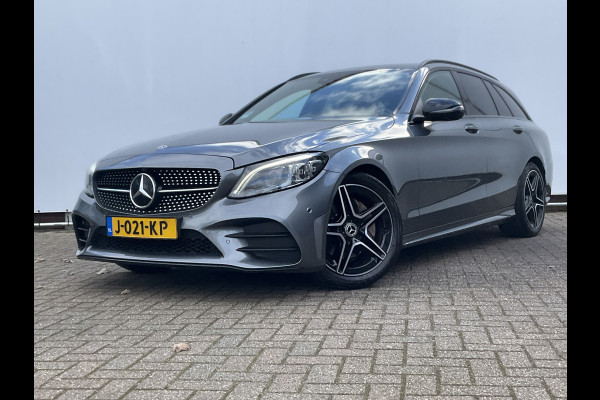 Mercedes-Benz C-Klasse 200 184pk Aut9 Solution + AMG 360°Cam Leder Carplay Business