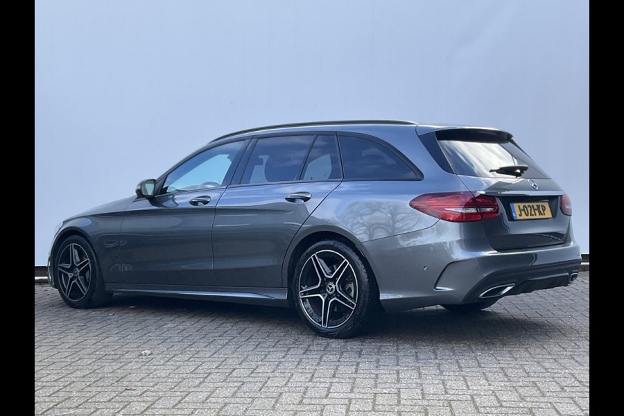 Mercedes-Benz C-Klasse 200 184pk Aut9 Solution + AMG 360°Cam Leder Carplay Business
