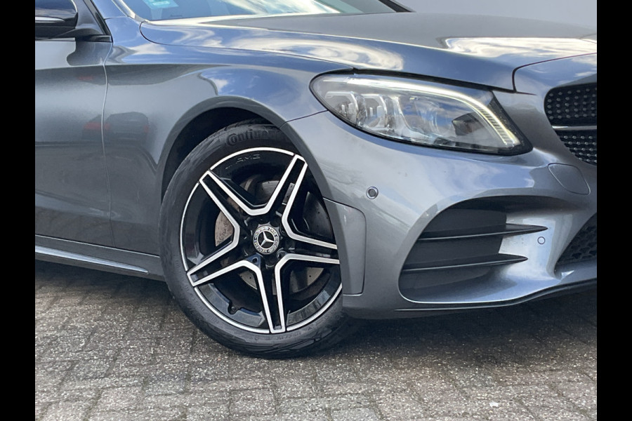 Mercedes-Benz C-Klasse 200 184pk Aut9 Solution + AMG 360°Cam Leder Carplay Business