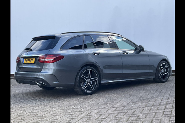Mercedes-Benz C-Klasse 200 184pk Aut9 Solution + AMG 360°Cam Leder Carplay Business