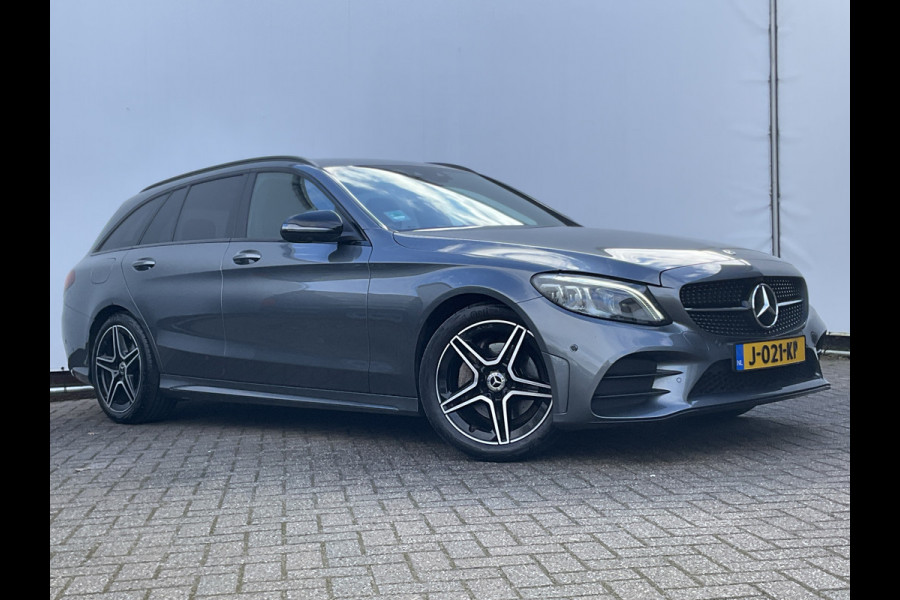 Mercedes-Benz C-Klasse 200 184pk Aut9 Solution + AMG 360°Cam Leder Carplay Business