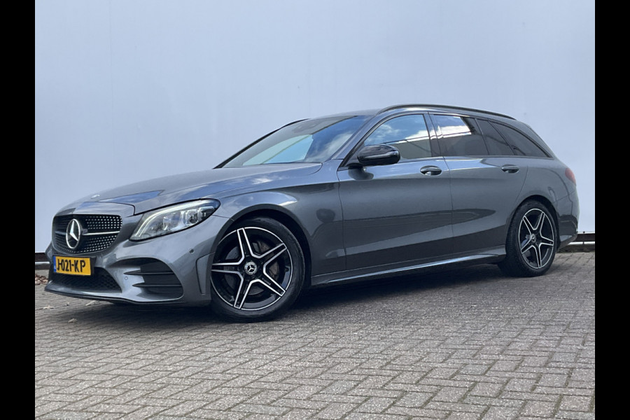 Mercedes-Benz C-Klasse 200 184pk Aut9 Solution + AMG 360°Cam Leder Carplay Business