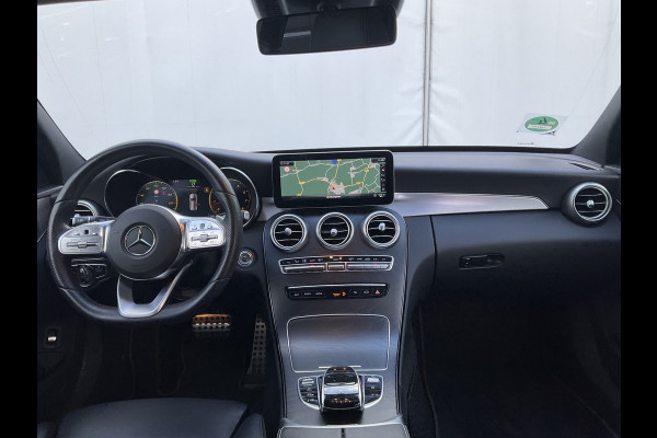 Mercedes-Benz C-Klasse 200 184pk Aut9 Solution + AMG 360°Cam Leder Carplay Business