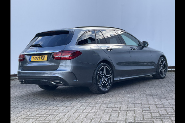 Mercedes-Benz C-Klasse 200 184pk Aut9 Solution + AMG 360°Cam Leder Carplay Business